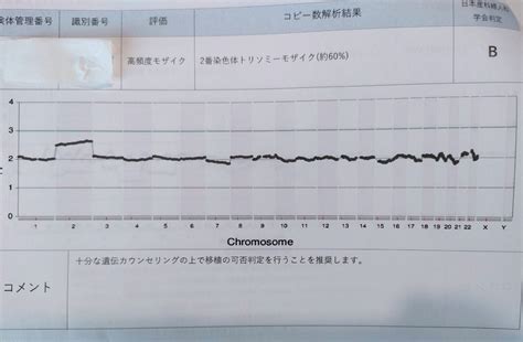 Pgt Aモザイク胚の結果×3、全部見せます 40歳→42歳、第二子妊活5回流産。n転びn1起き！