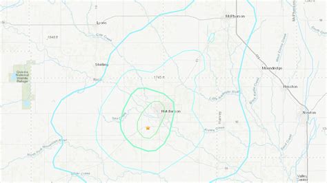 Earthquake Measured At 42 Magnitude Shakes Central Kansas Near