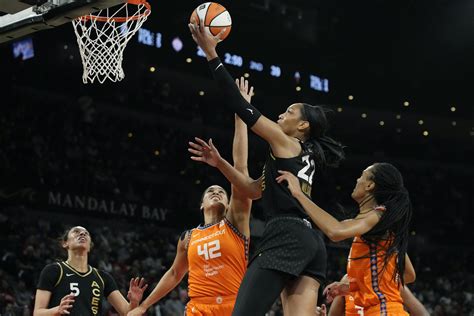 A Ja Wilson Has Aces On Brink Of First Wnba Championship Ap News