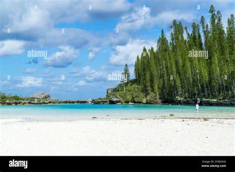 Beautiful Seascape Of Natural Swimming Pool Of Oro Bay Isle Of Pines