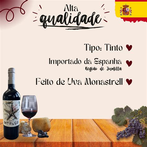 Vinho Tinto Monastrell Espanhol Ml Meu Drop Brasil