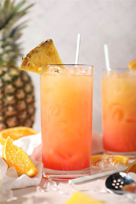 This Sweet Sunrise Mocktail Is A Nonalcoholic Play On The Infamous Tequila Sunrise Simply Omit