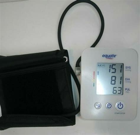 Equate Ua Wm Blood Pressure Monitor Easy Measurable Smart