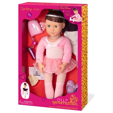 Our Generation Deluxe Ballerina Puppe Sidney Lee Smyths Toys Superstores