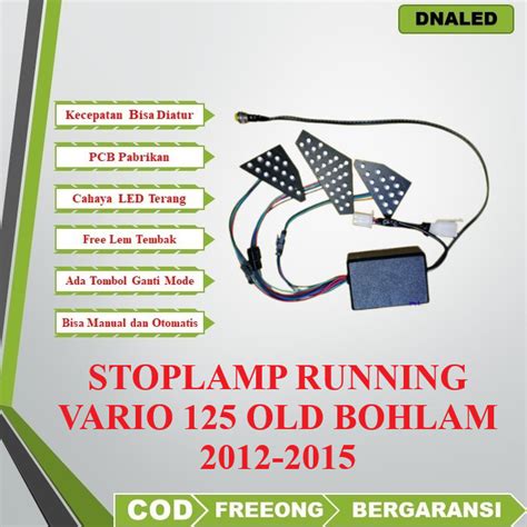 Jual Motorcycle Lampu Rem Stoplamp Running Motor Honda Vario Old Bohlam