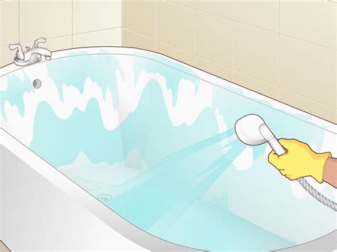 how to clean bath tub
