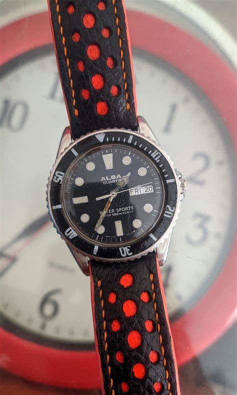 Jam Tangan Alba Sports Diver Seiko Vintage Skx Rare Japan Casio Fesyen