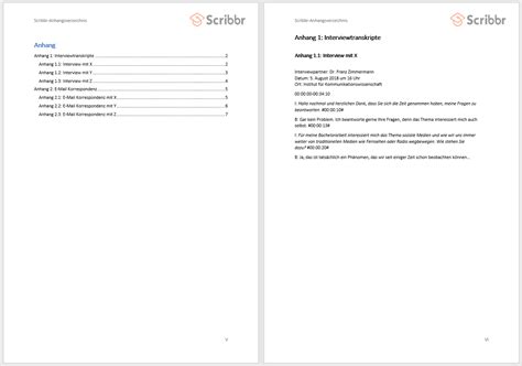 Inhaltsverzeichnis Bachelorarbeit Beispiel