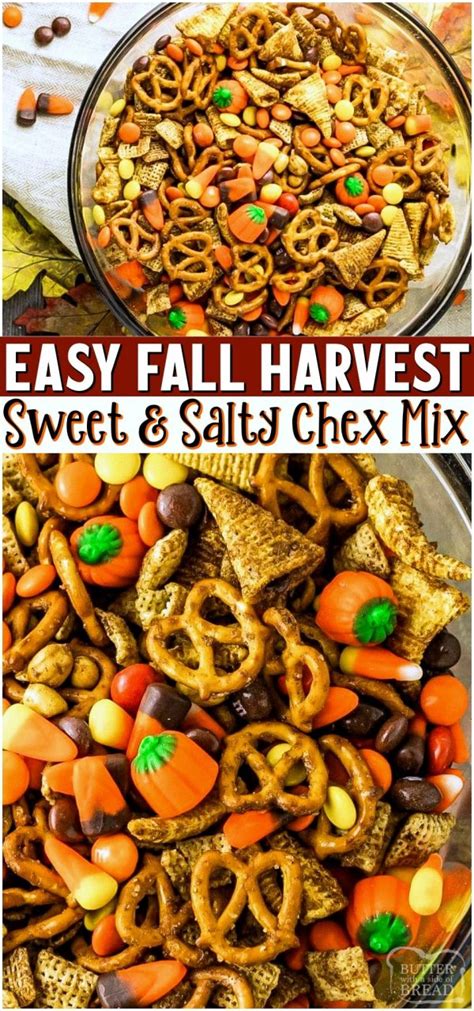 HARVEST CHEX MIX Butter With A Side Of Bread