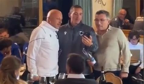 VIDEO Sampdoria Mancini Manfredi E Giani Si Presentano Con Notti