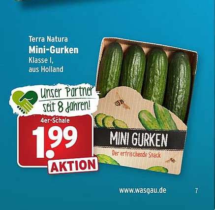 Terra Natura Mini Gurken Angebot Bei Wasgau 1Prospekte De