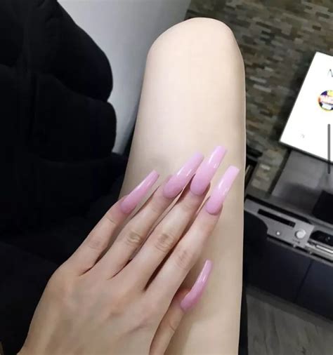 My Pink Long Nails Nudes Nailfetish Nude Pics Org