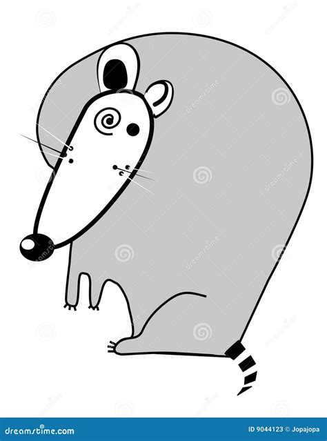 roedor bonito ilustracion del vector ilustracion de artistico