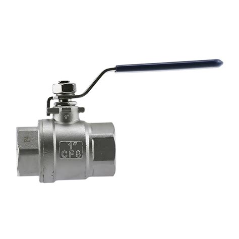 304 Stainless Steel Full Port Ball Valves U S Plastic Corp