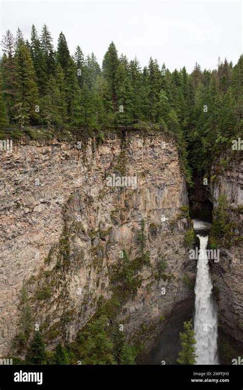 Spahats Creek Falls Is A Spectacular Waterfall Falling Around Meter