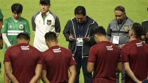 Timnas Indonesia Vs Palestina Erick Thohir Penting Untuk Mendapatkan