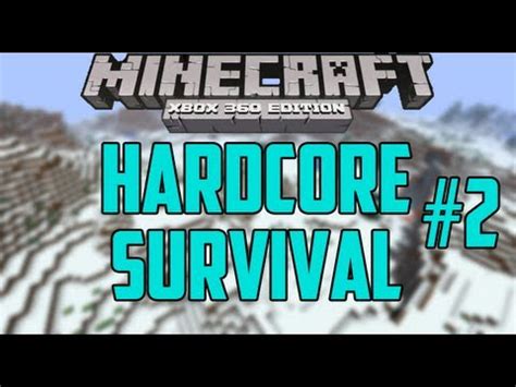 Minecraft Xbox Hardcore Survival It S Back Youtube