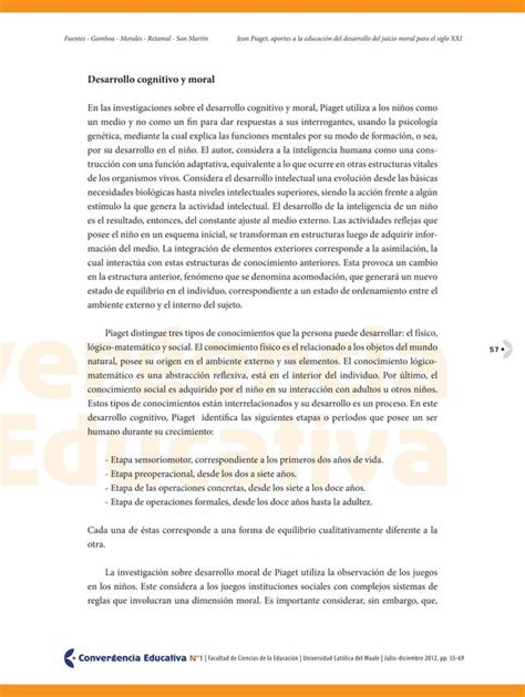 Jean Piaget Aportes A La Educaci N Del Desarrollo Del Juicio Moral