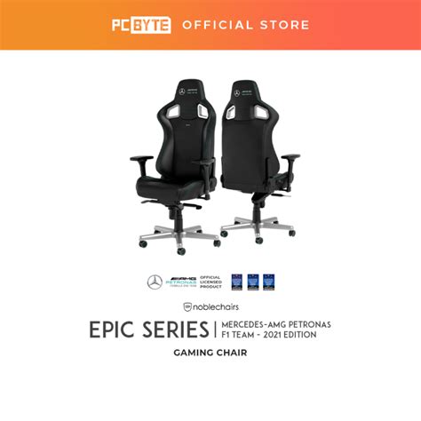 Noblechairs Epic Gaming Chair Mercedes Amg Petronas Motorsport 2021