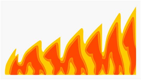 How To Draw Flames Fire Hell Clipart Hd Png Download Transparent