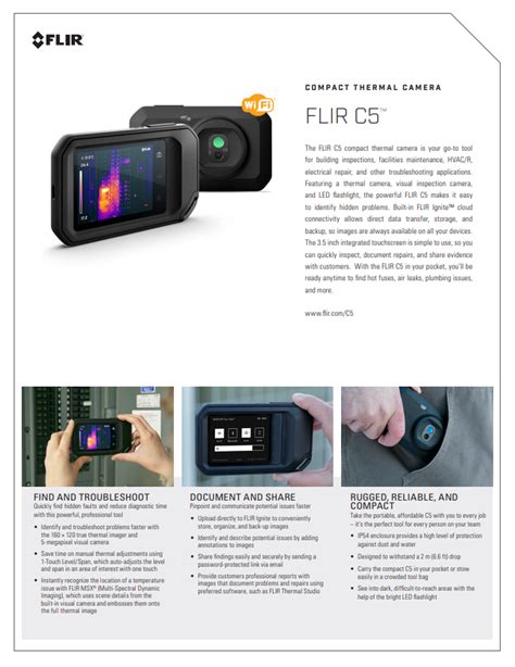 FLIR C5 소형 열화상 카메라 코어레이 l CoreRay Laser Total Solution