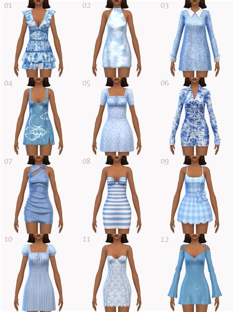 Sims 4 Romantic Date Night 12 Must Have Cas Mini Dresses In 2024 Sims 4 Dresses Sims 4