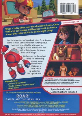 Superbook Roar daniel and the lions den – Golden Springs Christian ...