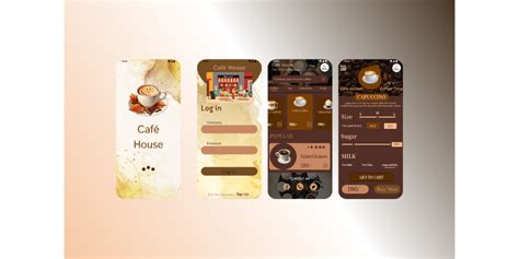 Coffee App Design Figma