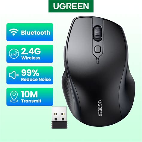 Ugreen Wireless Bluetooth Mouse With Silent Buttons G Bluetooth