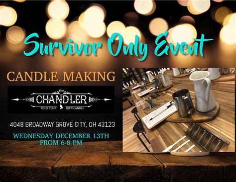 Survivor Event Candle Making Event Calendar News And Events