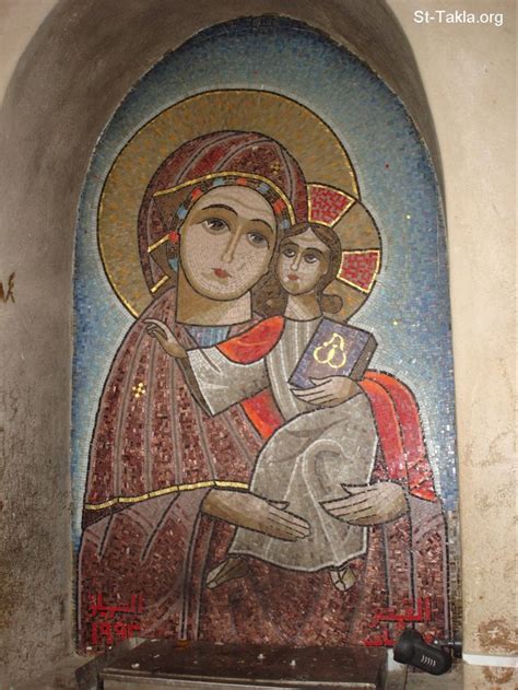 Pin By Coptic Arts On Coptic Icons Father Yousab Mosaic Art Painting