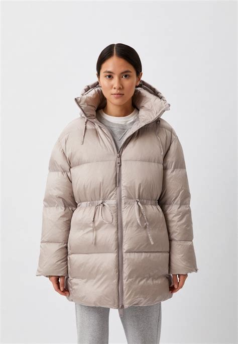 Пуховик Calvin Klein, цвет: бежевый, RTLACY821901 — купить в интернет ...