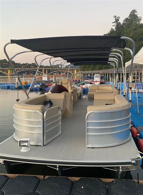 Ft M Allsea Luxury Party Furniture Aluminum Pontoon Boat For Sale