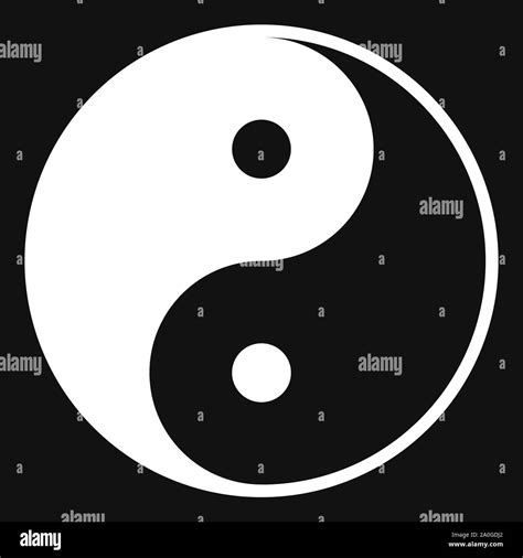 Yin Yang Symbol Korea Black And White Stock Photos Images Alamy