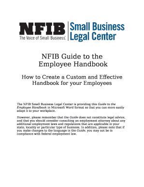 Nfib Guide To The Doc Template Pdffiller