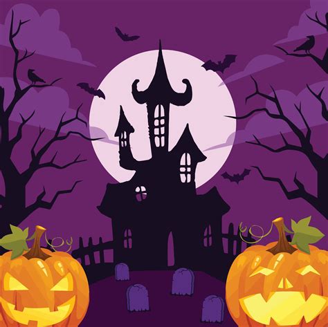 Happy Halloween Post 29709972 Vector Art At Vecteezy