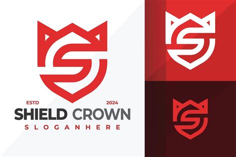 Letter S Shield Crown Logo Design Symbol Icon Illustration 45488863 Vector Art At Vecteezy