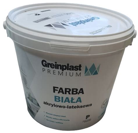 Farba Bia A Akrylowo Lateksowa L Greinplast Oficjalne