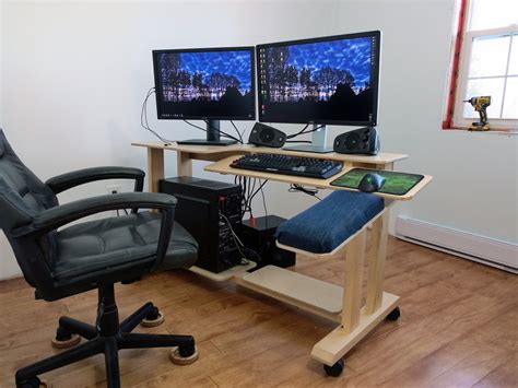 Free Computer Desk Plans How To Build A Diy Small Computer Desk