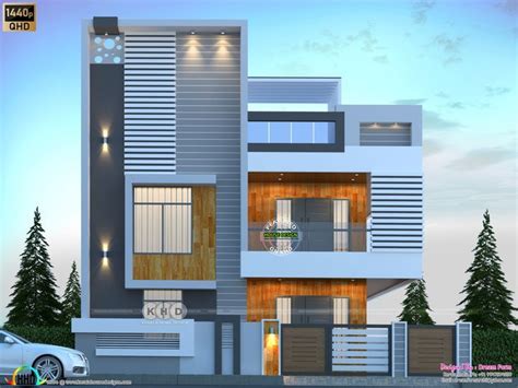 Bedroom Sq Ft Modern Duplex Home Design Artofit