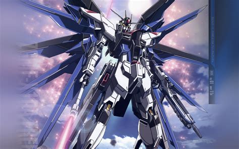 wallpaper for desktop, laptop | ar85-freedom-gundam-art-illustration-anime