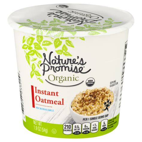 Save On Nature S Promise Organic Instant Oatmeal Original Order Online