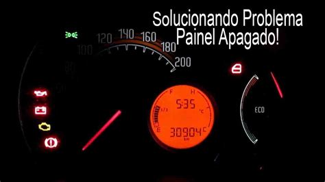 Painel Do Fiat Uno Vivace Apagado Solução Youtube