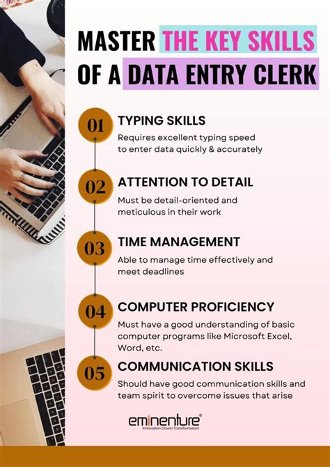 5 Key Skills Of A Data Entry Clerk Eminenture