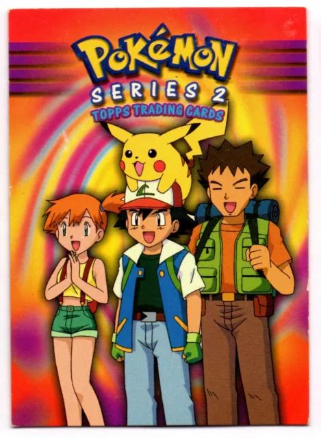 Check List Series Chrome Card Pokemon Trading Cards Topps