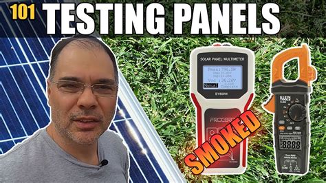 How To Test Solar Panels For Beginners YouTube