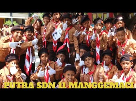 CALON JUARA LOMBA GERAK JALAN PRAMUKA PUTRA SDN 11 MANGGEMACI KOTA