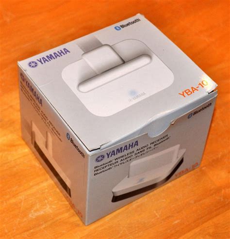 Yamaha YBA-10 YBA-10WH Bluetooth Wireless Audio Receiver, White | #1787024934