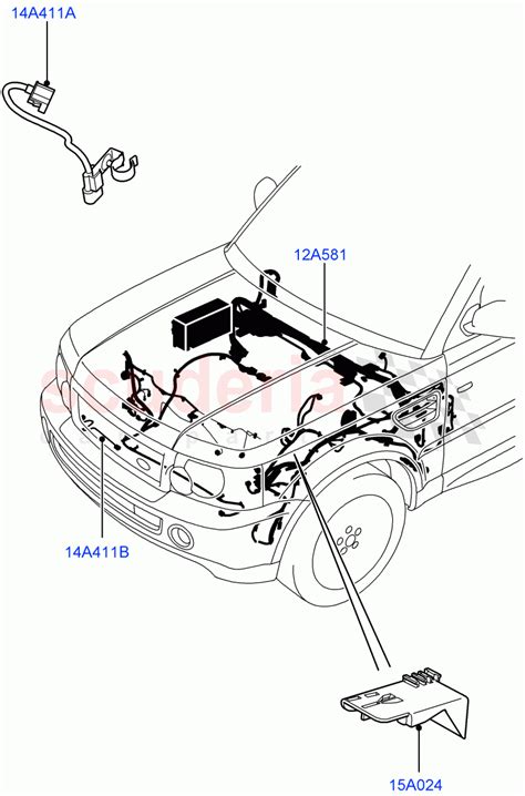 Electrical Wiring Engine And Dash Engine Compartment V Parts