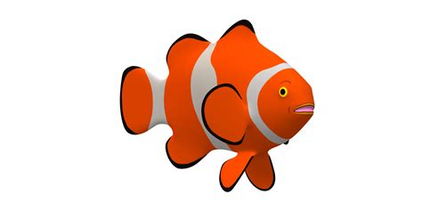 Clown Fish isolated on a Transparent Background 24063919 PNG